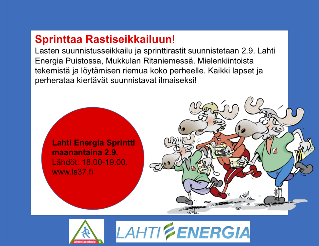 Lahti Energia Sprintti mainos