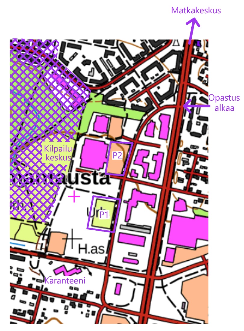 Opastekartat | Lahden Suunnistajat -37